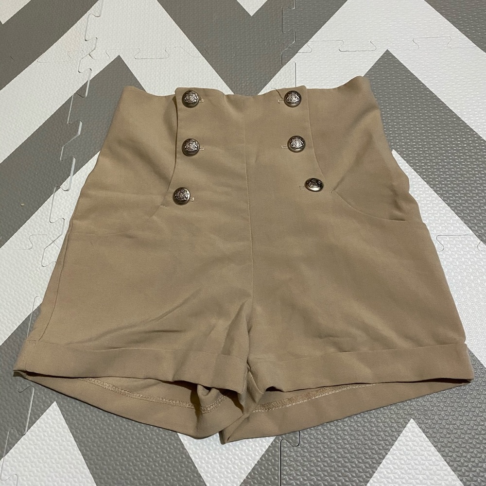 High Waisted Sailor Shorts
